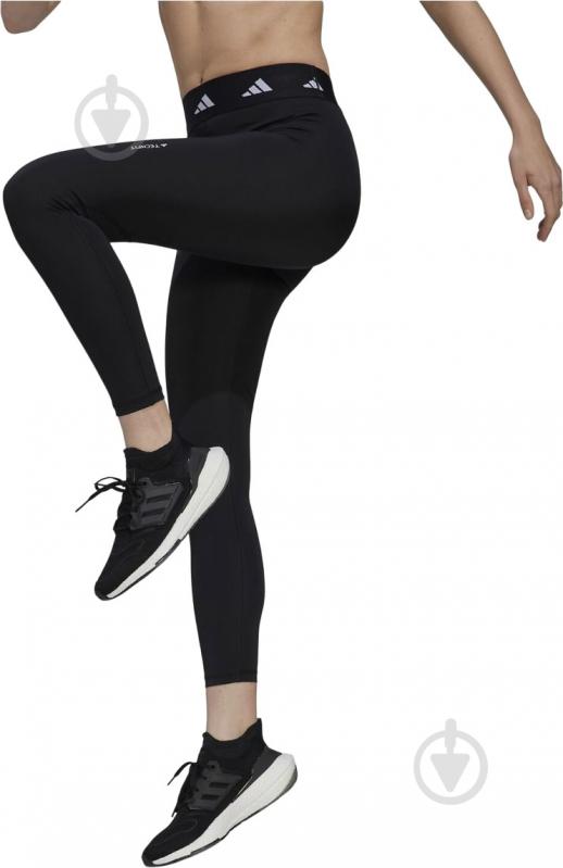 Лосины Adidas Techfit 7/8 HF6680 р.S черный - фото 1