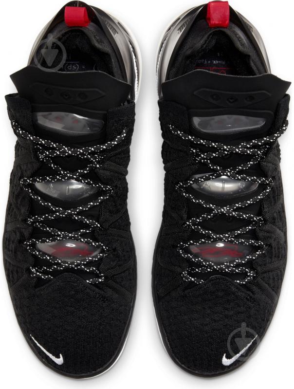 Кросівки Nike LEBRON XVIII CQ9283-001 р.43 чорно-білі - фото 7 Кросівки Nike LEBRON XVIII CQ9283-001 р.43 чорно-білі - фото 7