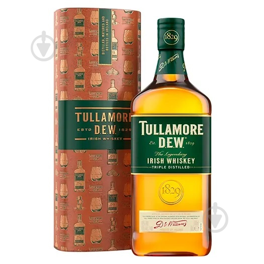 Віскі Tullamore Dew Original у коробці 40% 0,7 л - фото 1