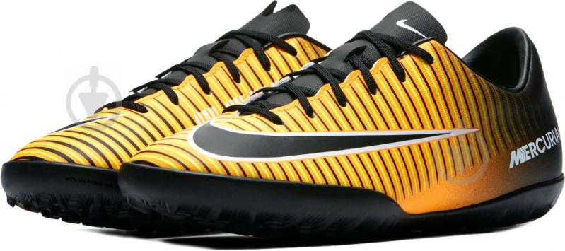 Футзальная обувь Nike JR MERCURIALX VICTORY VI 831947-801 р.35,5 оранжевый - фото 1