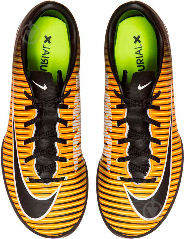 Футзальная обувь Nike JR MERCURIALX VICTORY VI 831947-801 р.35,5 оранжевый - фото 4