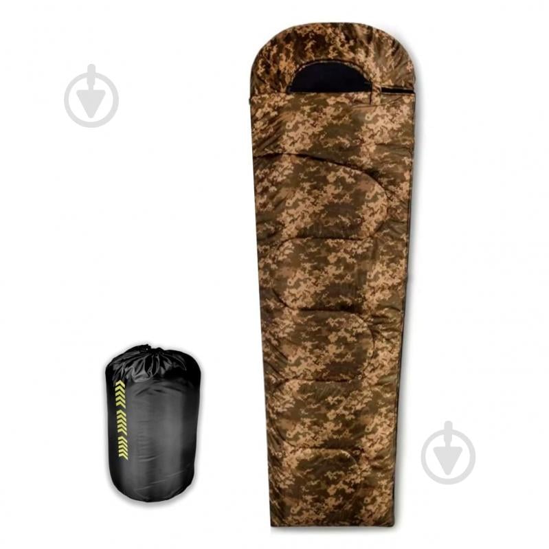 Спальный мешок GF Champion анатомической формы с капюшоном (флис), 190-56/79см, ( min -15 ° C / comfort +5 ° C / max +15 ° C) - фото 3