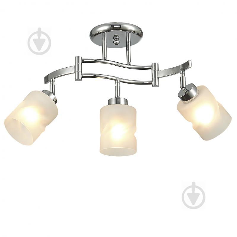 Люстра потолочная Victoria Lighting 3x60 Вт E27 хром Argente/PL3 - фото 1