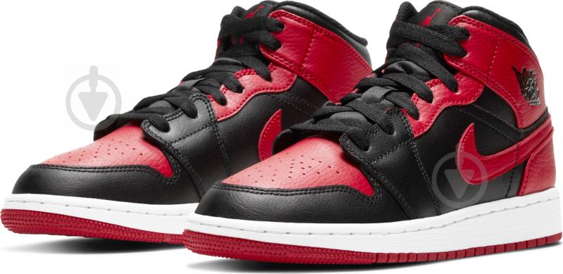 Кроссовки женские демисезонные Jordan AIR 1 MID 554725-074 р.38 красные - фото 1