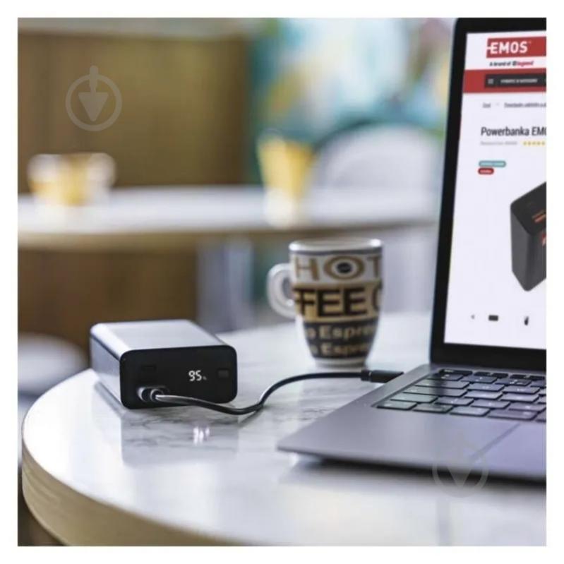 Повербанк Emos 20000 mAh black (B0560B) 65 W PD - фото 6