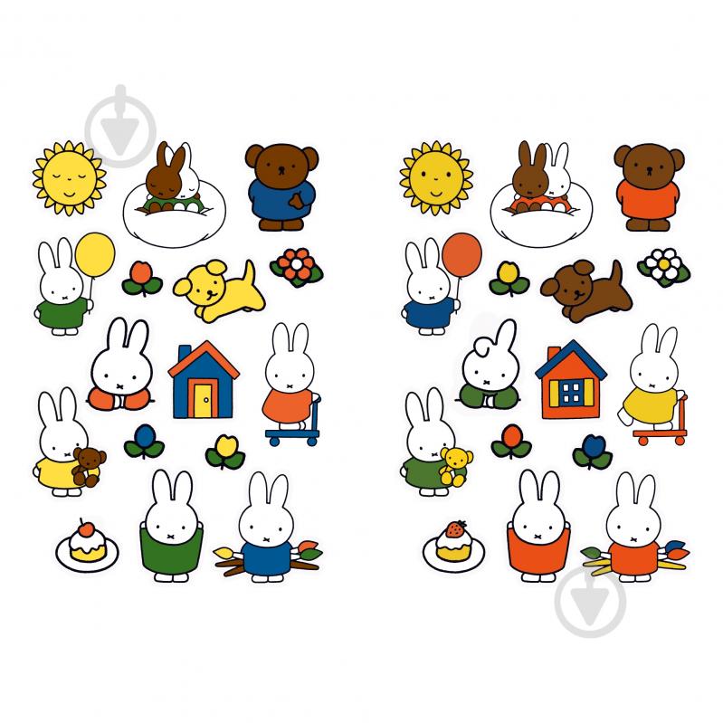 Набор наклеек YES 2D Miffy 708538 - фото 2 Набор наклеек YES 2D Miffy 708538 - фото 2