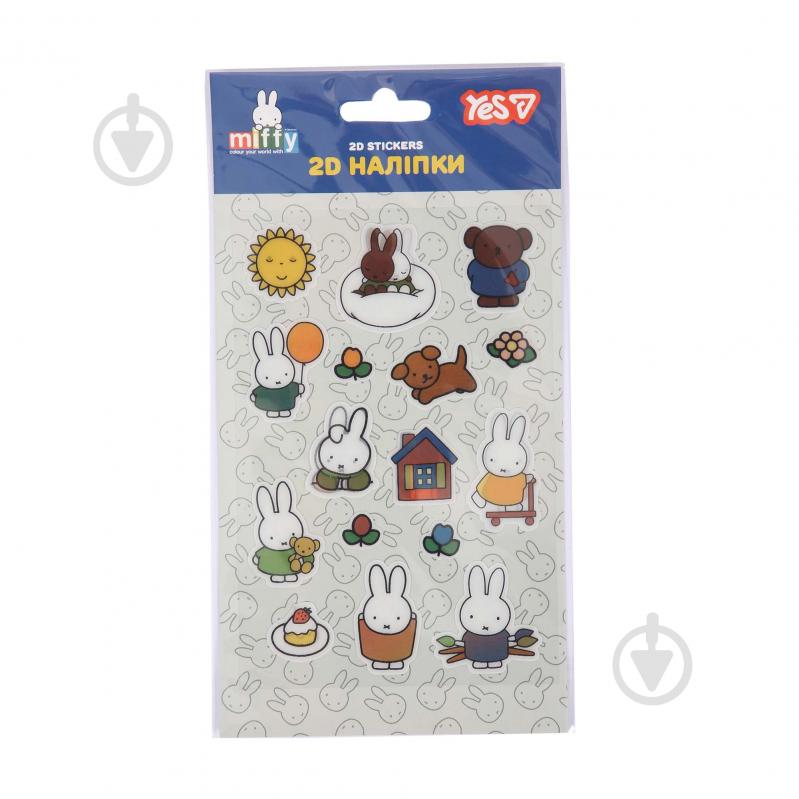 Набор наклеек YES 2D Miffy 708538 - фото 3 Набор наклеек YES 2D Miffy 708538 - фото 3