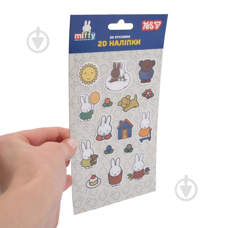 Набор наклеек YES 2D Miffy 708538 - фото 4 Набор наклеек YES 2D Miffy 708538 - фото 4