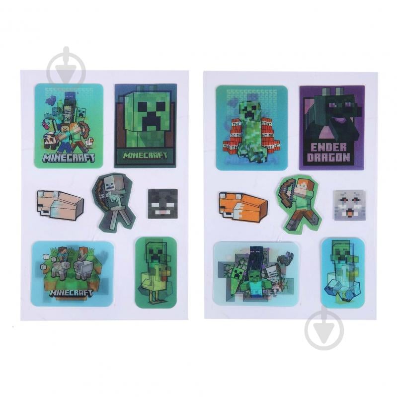 Набор наклеек YES 2D Minecraft Heroes 708530 - фото 6 Набор наклеек YES 2D Minecraft Heroes 708530 - фото 6
