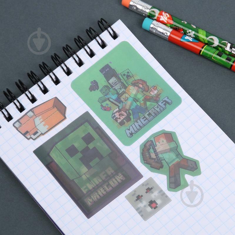Набор наклеек YES 2D Minecraft Heroes 708530 - фото 7 Набор наклеек YES 2D Minecraft Heroes 708530 - фото 7