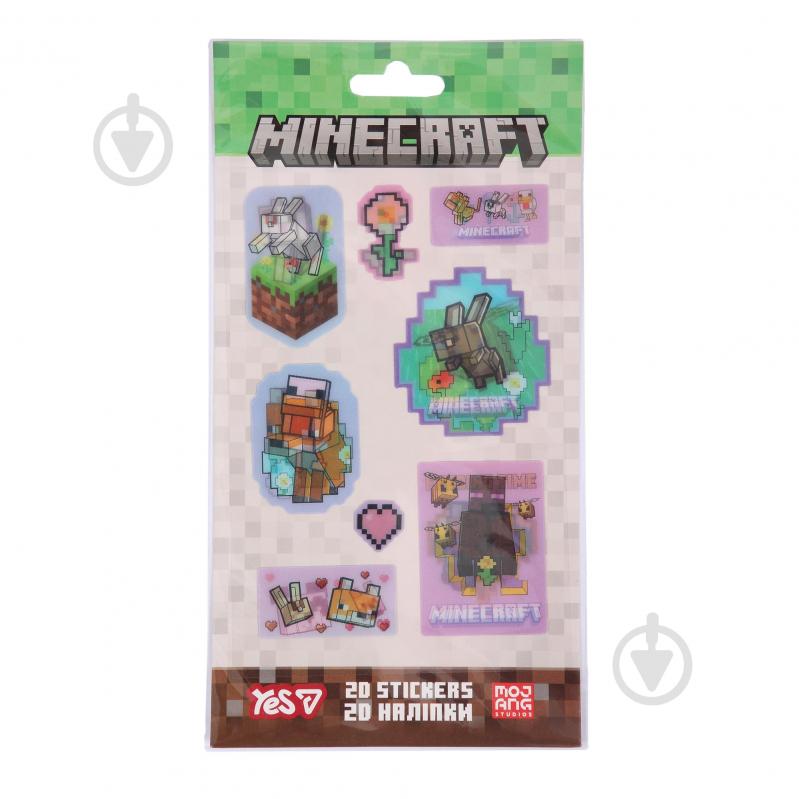 Набор наклеек YES 2D Minecraft Spring Cute 708533 - фото 3