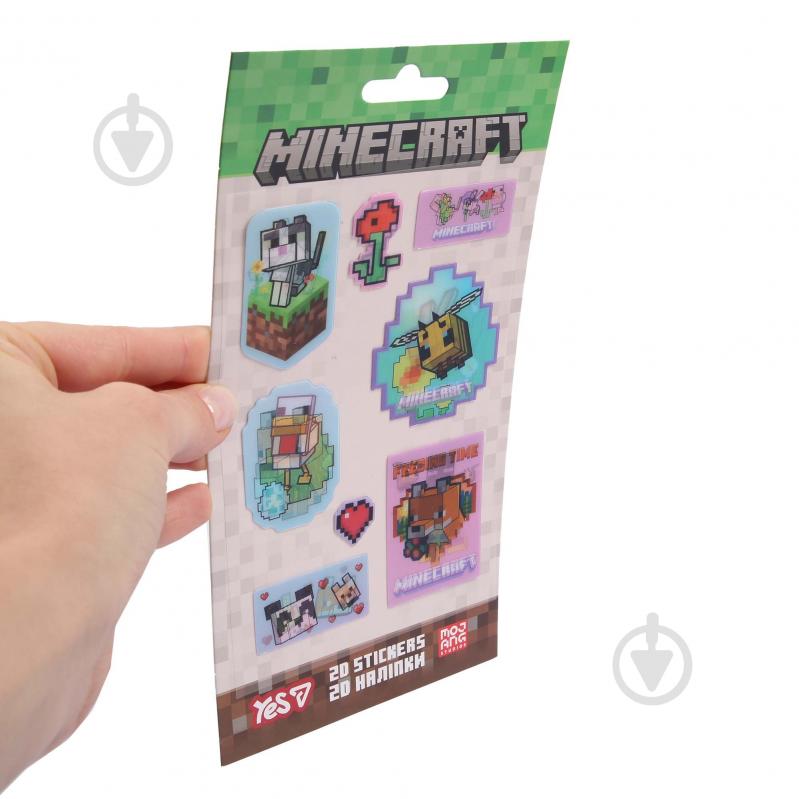 Набор наклеек YES 2D Minecraft Spring Cute 708533 - фото 5
