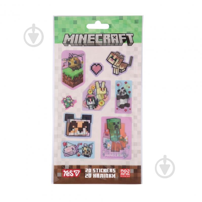 Набор наклеек YES 2D Minecraft Spring 708532 - фото 3