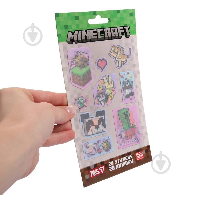 Набор наклеек YES 2D Minecraft Spring 708532 - фото 4