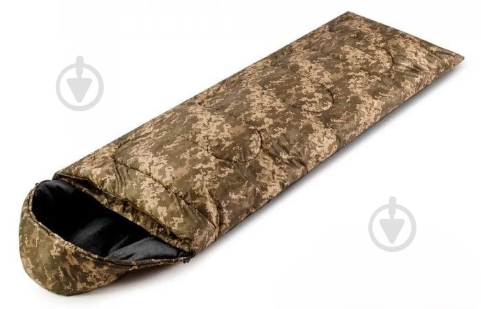 Спальний мішок GF Champion з капюшоном Humble (min +5 ° C / комфорт +15 ° C / max +22 ° C) піксель - фото 1 Спальний мішок GF Champion з капюшоном Humble (min +5 ° C / комфорт +15 ° C / max +22 ° C) піксель - фото 1