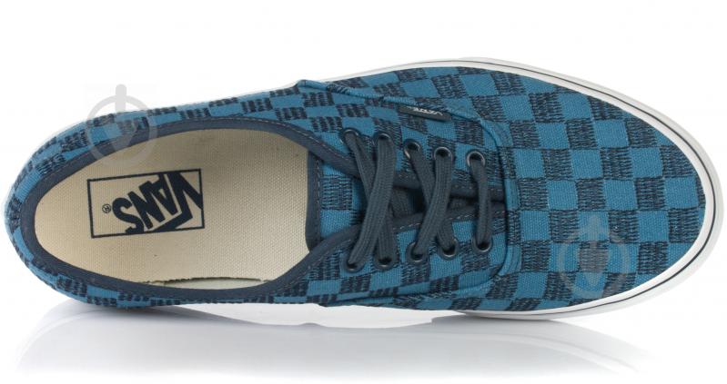 Кеды Vans U_Authentic_(Stitch_Checker) V004MLJPK р.42 синий - фото 4