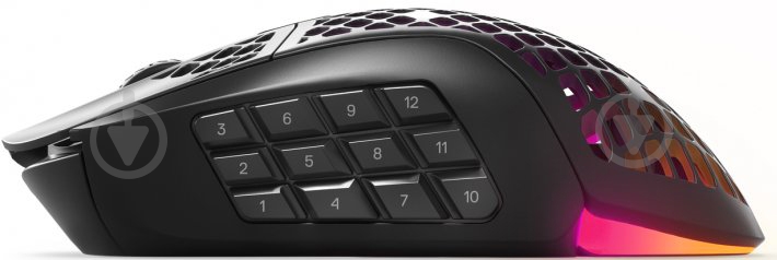 Мышь SteelSeries Aerox 9 Wireless black (SS62618) - фото 5