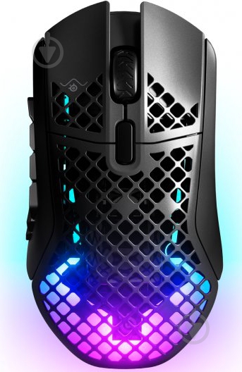 Мышь SteelSeries Aerox 9 Wireless black (SS62618) - фото 2