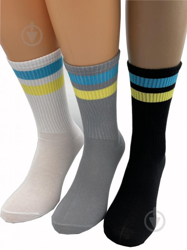 Носки женские Cool Socks Патриотическая полоска 17832 р.43-46 черный - фото 2