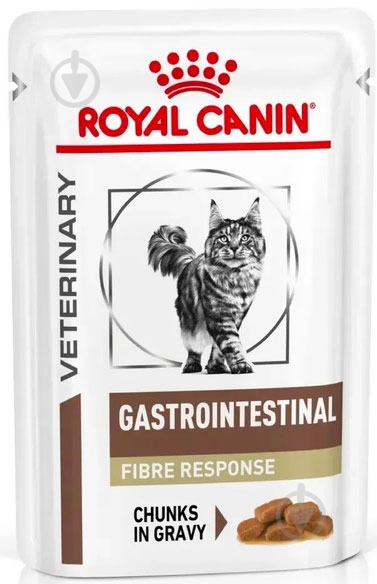 Консерва для котів Royal Canin Gastrointestinal Fibre Response (R439300) 85 г - фото 1 Консерва для котів Royal Canin Gastrointestinal Fibre Response (R439300) 85 г - фото 1