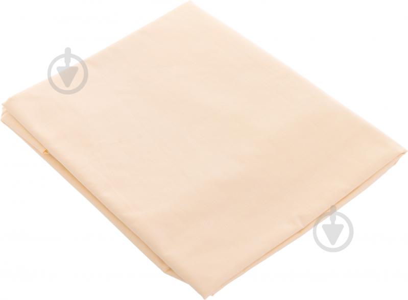 Простынь Ваниль 200x220 см кремовый Zastelli - фото 3