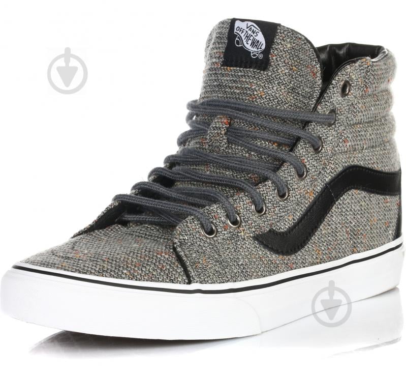 Кеды Vans U_SK8-Hi_Reissue_(Wool_&_Leather) V004OKJRX р.43 серый - фото 2