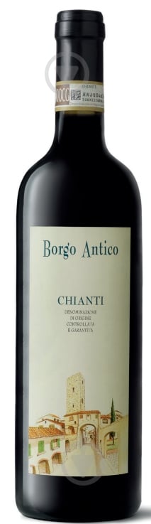 Вино Borgo Antico Chianti DOCG 0,75 л - фото 1 Вино Borgo Antico Chianti DOCG 0,75 л - фото 1