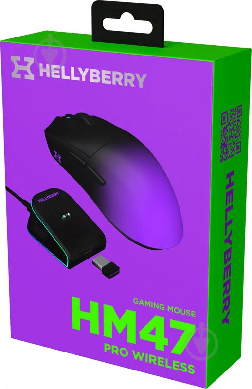 Игровая мышь Hator HM47 Pro Wireless black-violet gradient (67587) - фото 9