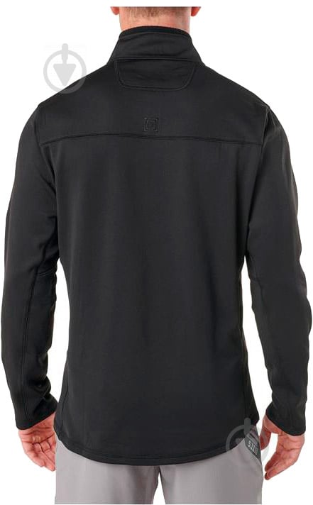 Термореглан тактичный 5.11 Recon Halp Zip Fleece True Black S - фото 2