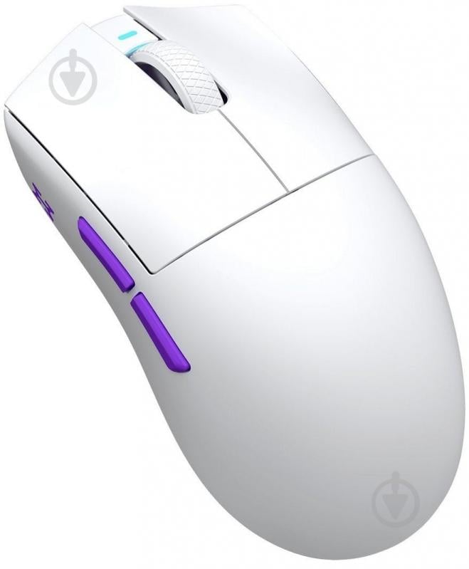 Игровая мышь Hator HM47 Wireless white/violet (67589) - фото 2 Игровая мышь Hator HM47 Wireless white/violet (67589) - фото 2