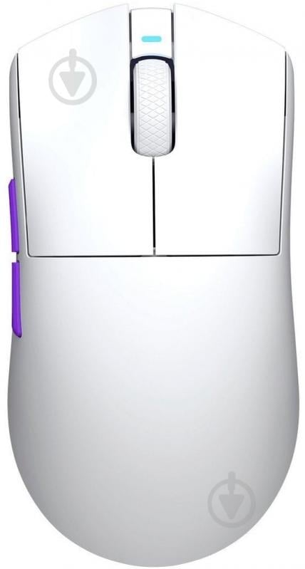 Игровая мышь Hator HM47 Wireless white/violet (67589) - фото 1 Игровая мышь Hator HM47 Wireless white/violet (67589) - фото 1