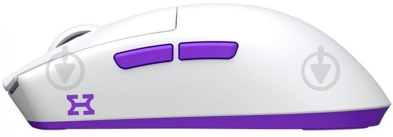 Игровая мышь Hator HM47 Wireless white/violet (67589) - фото 3 Игровая мышь Hator HM47 Wireless white/violet (67589) - фото 3
