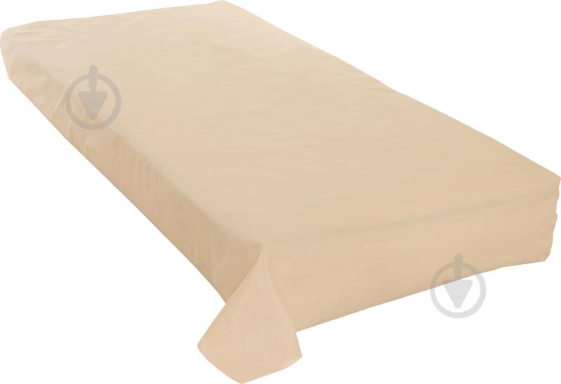 Простынь Ваниль 145x210 см бежевый Zastelli - фото 1