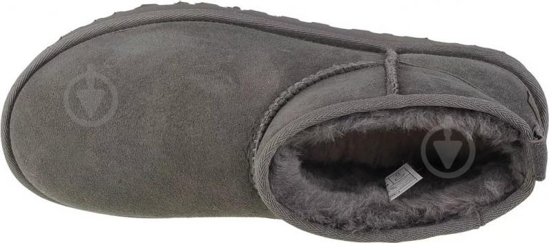 Ботинки UGG W CLASSIC ULTRA MINI 1116109-GREY р.40 серый - фото 4