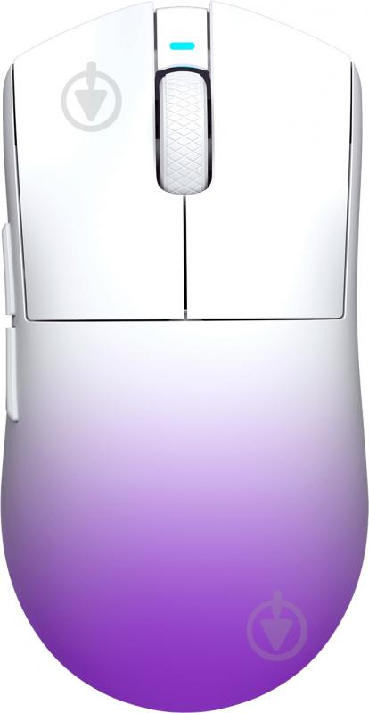 Игровая мышь Hator HM47 Pro Wireless white-violet gradient (HM47PRO_white_violet) - фото 1 Игровая мышь Hator HM47 Pro Wireless white-violet gradient (HM47PRO_white_violet) - фото 1