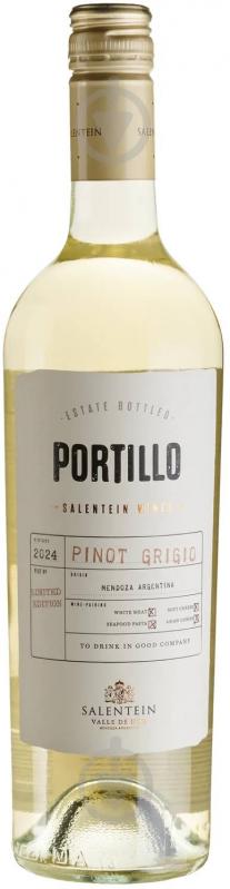 Вино Salentein Portillo Pinot Grigio 2024 0,75 л - фото 1 Вино Salentein Portillo Pinot Grigio 2024 0,75 л - фото 1