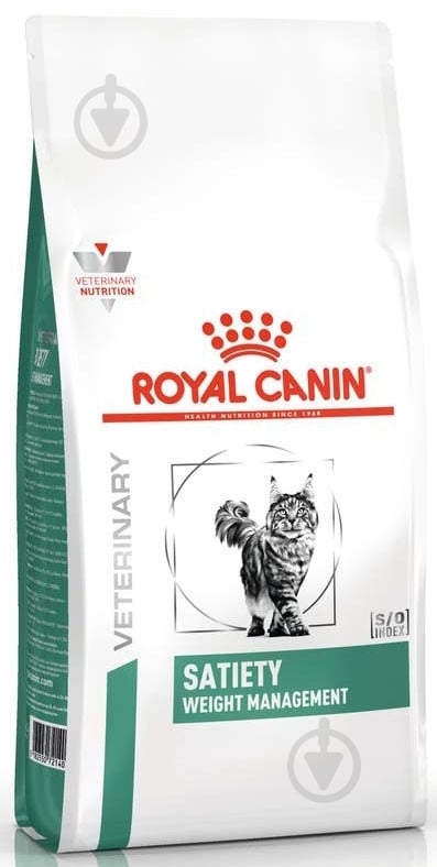 Корм сухий для котів Royal Canin Satiety Weight Management (R447831) 3,5 кг - фото 1 Корм сухий для котів Royal Canin Satiety Weight Management (R447831) 3,5 кг - фото 1