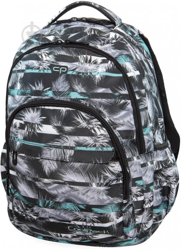 Рюкзак CoolPack BASIC PLUS PALM TREES MINT - фото 1