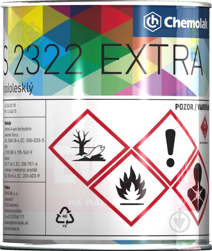 Краска Chemolak EPOX.Е S 2322 прозрачный напівглянець 5,3 л - фото 1