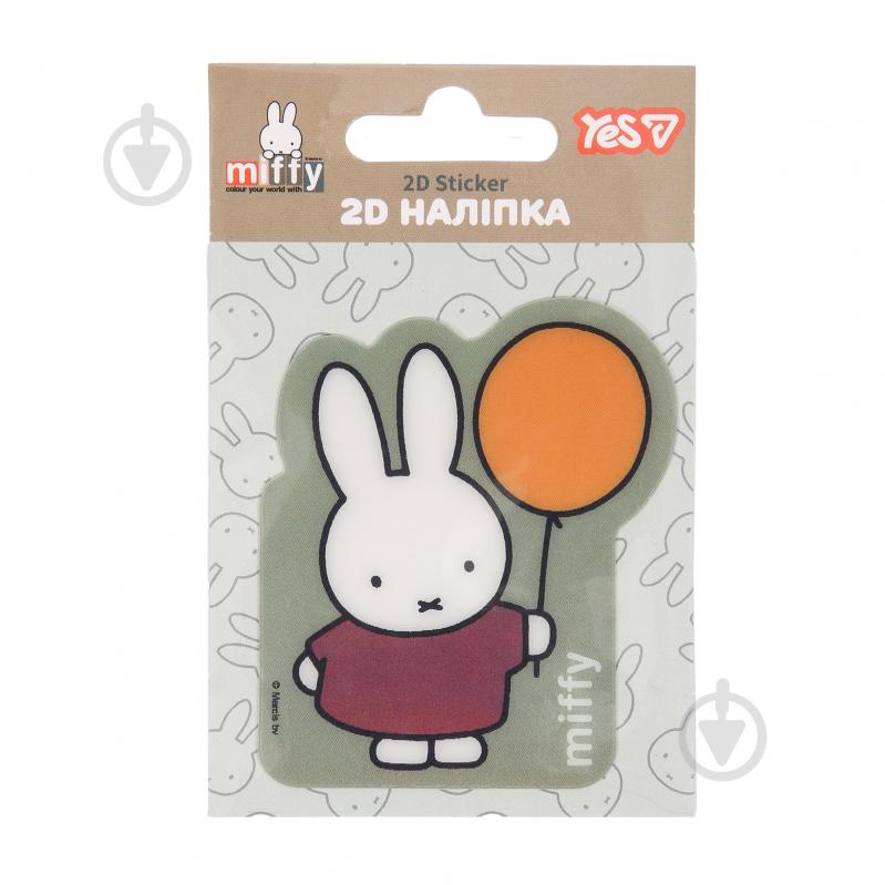 Наклейка YES 2D Miffy Balloon 708525 - фото 3 Наклейка YES 2D Miffy Balloon 708525 - фото 3
