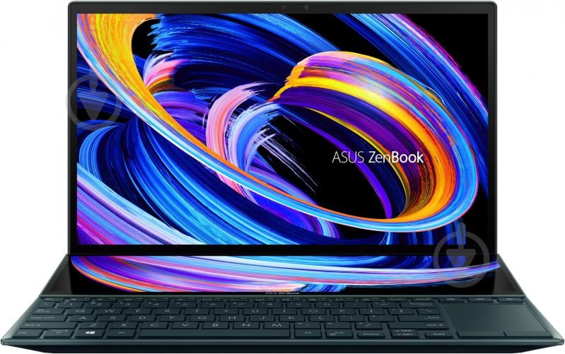 Ноутбук Asus ZenBook Duo UX482EG-HY419W 14" (90NB0S51-M003H0) celestial blue - фото 1