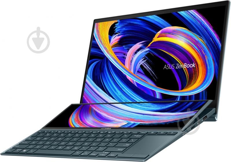 Ноутбук Asus ZenBook Duo UX482EG-HY419W 14" (90NB0S51-M003H0) celestial blue - фото 8