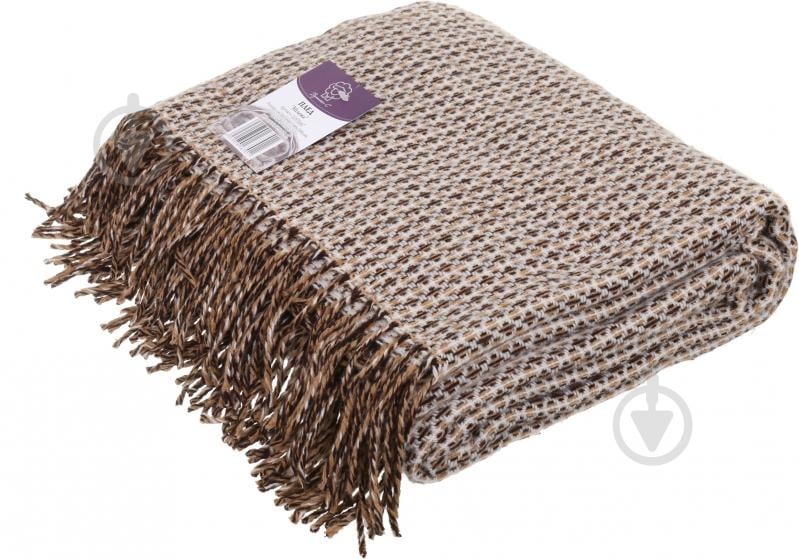 Плед Мілена 140x200 см бежевий - фото 2