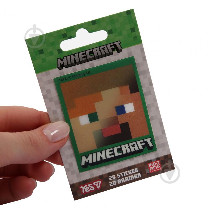 Наклейка YES 2D Minecraft Alex 708509 - фото 4