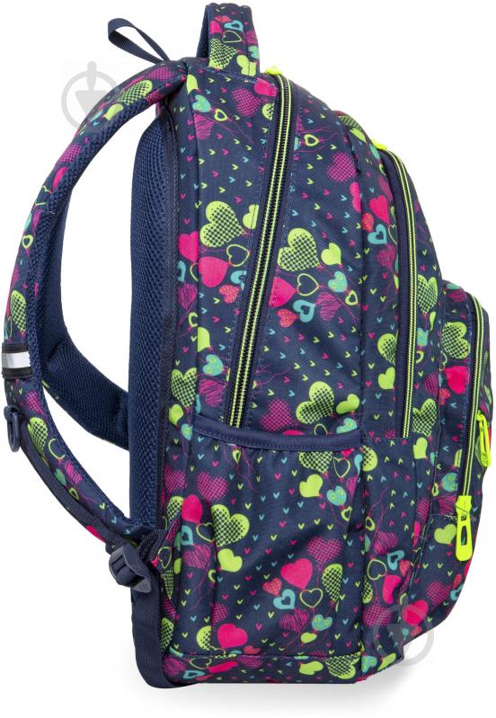 Рюкзак CoolPack BASIC PLUS LIME HEARTS - фото 2