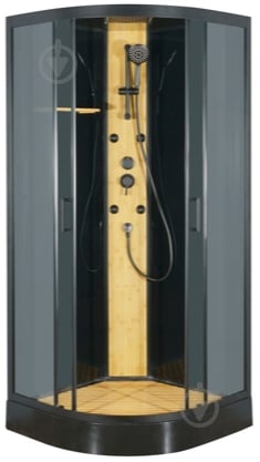 Душевой бокс EGO EGOIST Wood 900х900х2150 мм 1232BRF - фото 1
