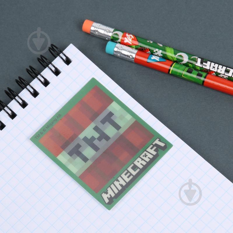 Наклейка YES 2D Minecraft Creeper 708510 - фото 6