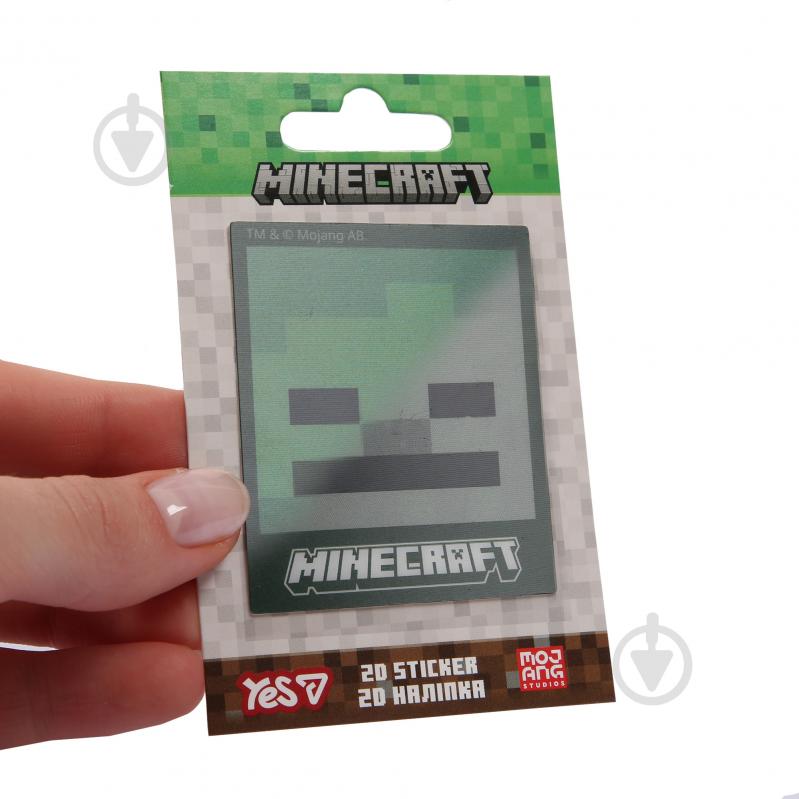 Наклейка YES 2D Minecraft Skeleton 708511 - фото 4