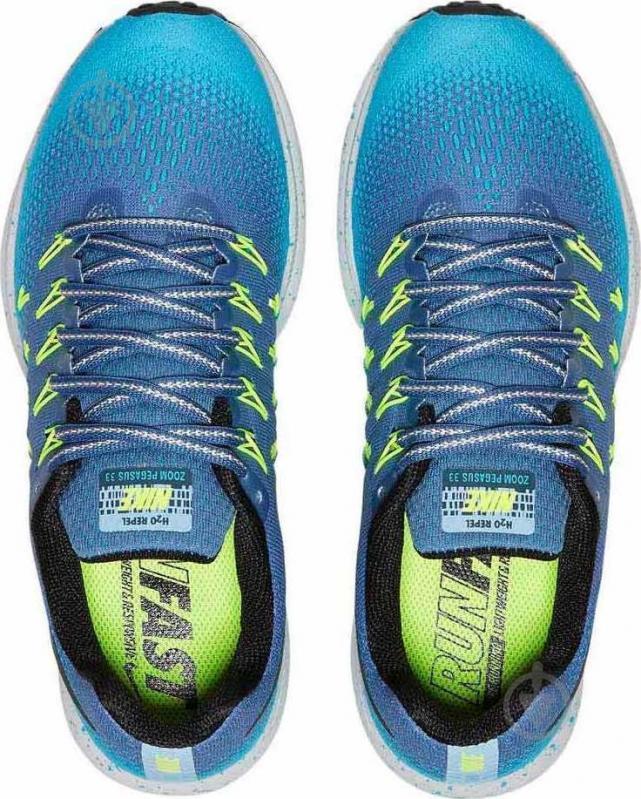 Кросівки жіночі демісезонні Nike AIRZOOM PEGASUS 33 SHIELD 849567-400 р.40,5 сині - фото 4