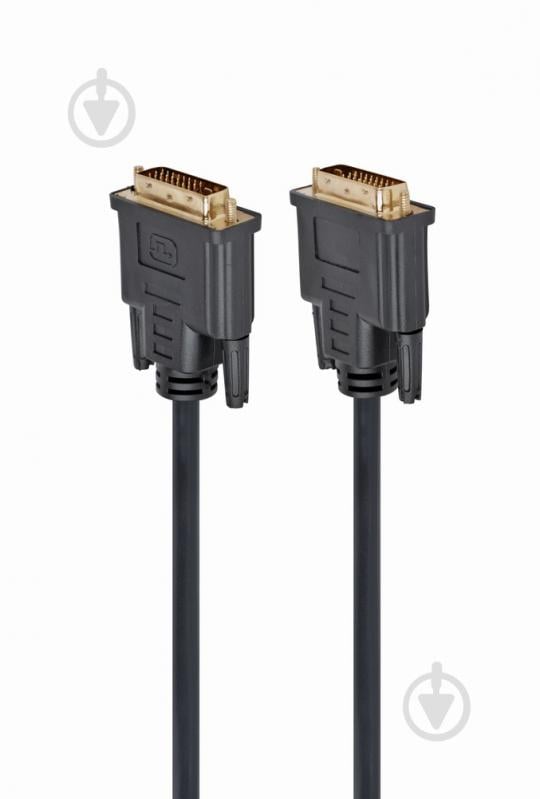 Кабель Cablexpert 3 м (CC-DVI2-BK-10) DVI відео 24/24 (dual link) - фото 1